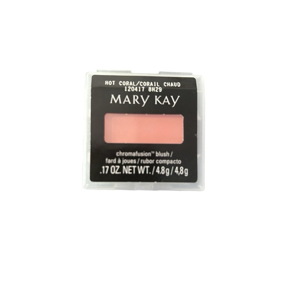 Mary Kay Chromafusion Blush – Hot Coral 120417– 0.17 oz / 4.8 g – New
